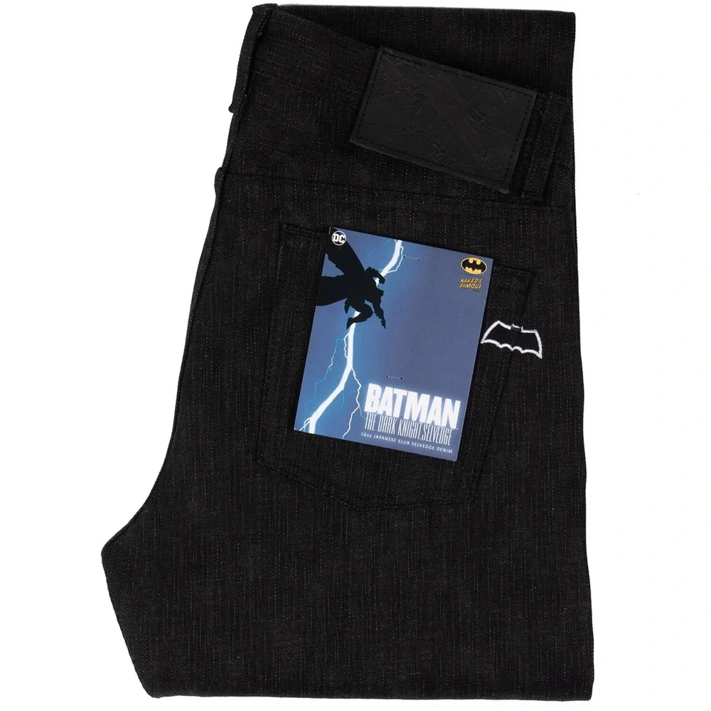 Naked & Famous Easy Guy Batman Dark Knight Selvedge RARE Collectible NWT Size 44 - Picture 2 of 14